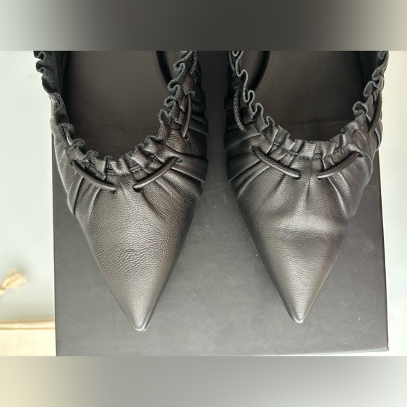 Tibi New in Box Sergei Flat in Black, size 37 - Picture 9 of 16